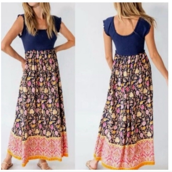 Natural Life NWTs Elisa Maxi Dress - Picture 5 of 6